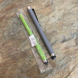 NWT Gray & Green Cell Phone Or IPad Stylus